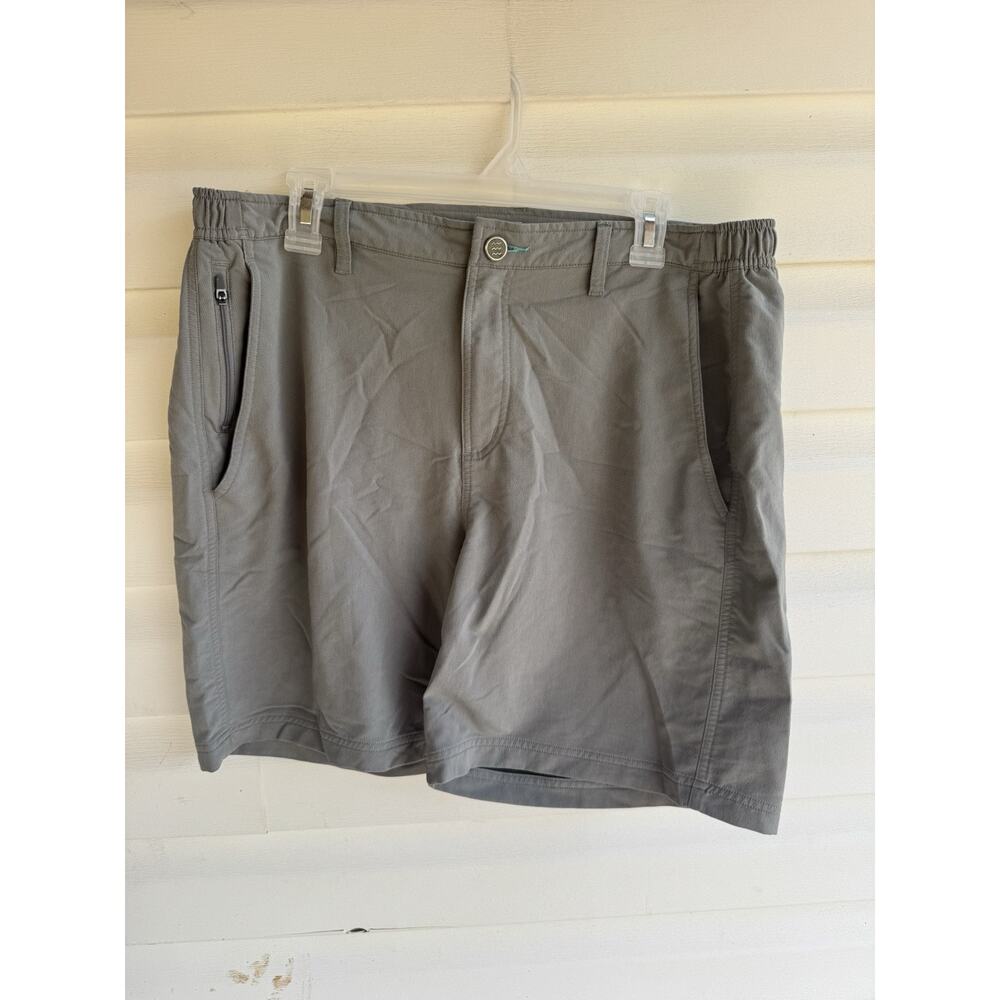Free Fly 7” Inseam Stretch Shorts Gray Men’s Size XL Polyester Bamboo Nylon